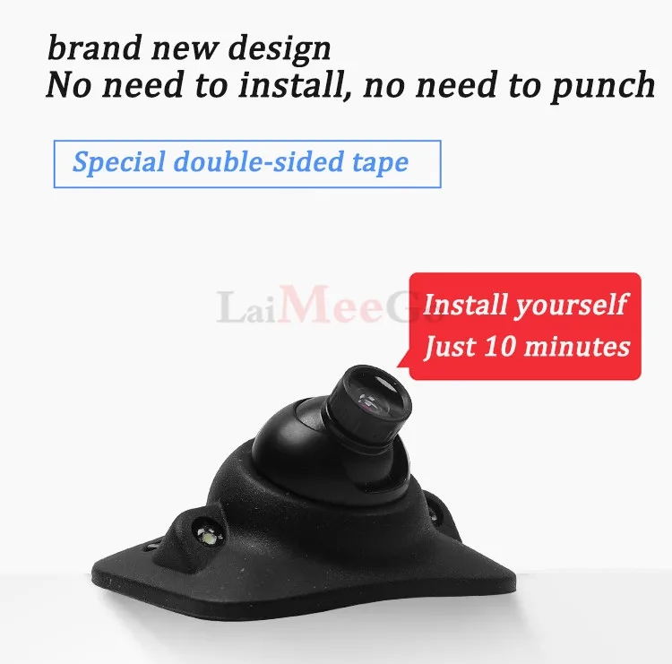 Right blind zone Car Rear View Camera Night Vision Reversing Auto Parking Monitor Waterproof 170 Wide Angle HD Image cam Hot (8)