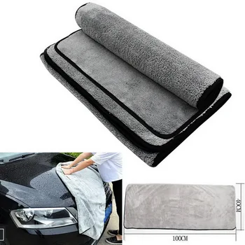 

Universal Car Towels Microfiber Car Cleaning Drying Cloth Hemming Auto Detailing Cleaning Care Rags Car Wash Accessories