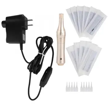 

Tattoo Pen Machine Electric Rechargeable Microblading Eyebrow Lip Tattoo Pen Machine Tool US Plug 100-240V Makeup Machine