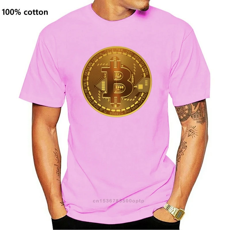 Время для плана Биткоин BTC криптовалюта Футболка короткий рукав