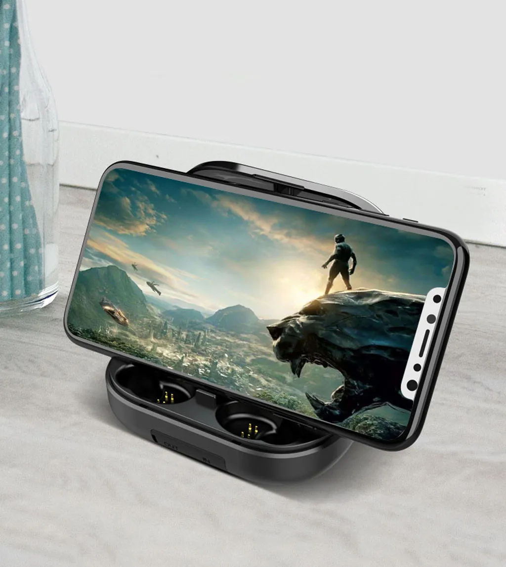 Оригинальные V12 Bluetooth 5,0 наушники настоящие беспроводные наушники TWS наушники-вкладыши IPX7 водонепроницаемые наушники HiFi для занятий спортом