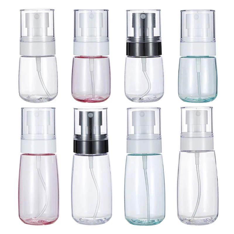 30ml 60ml Spray Bottle Ravel Makeup And Skin Care Refillable Bottle Transparent Plastic Perfume Spray Bottle Kitchen Storage