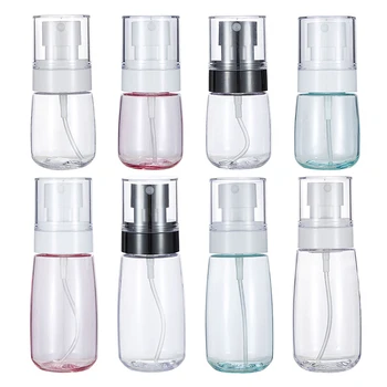 

Kitchen Storage Portable Mini Transparent Empty Spray Bottles Liquid Alcohol Soap Mist Bottle 30ml/60ml Containers For Travel