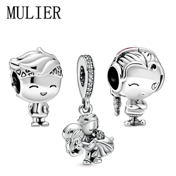 

MULIER mother's day new boy teenager charm girl teenager charm married couple hanging wisdom owl graduation charm diy bracelet