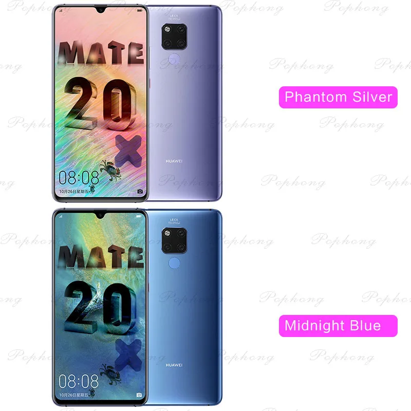7 2 дюймов полный экран смартфона Huawei Mate 20 X 20X мобильный телефон Andorid 9 0 Kirin 980 Octa Core