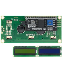 Módulo lcd tela verde azul iic/i2c 1602 para arduino 1602 lcd uno r3 mega2560 lcd1602 + ic2