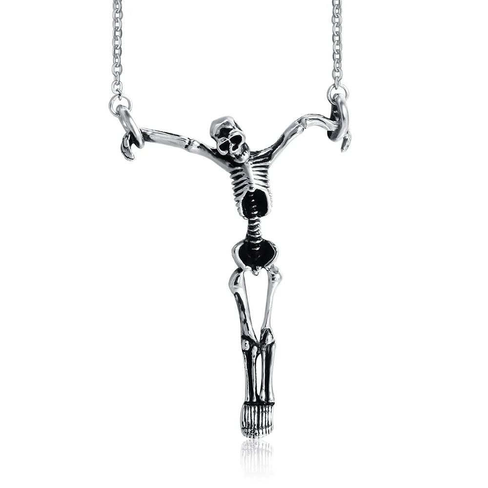 EyeYoYo на Хэллоуин в винтажном стиле виде черепа крючках Soul Skeleton кулон подойдет