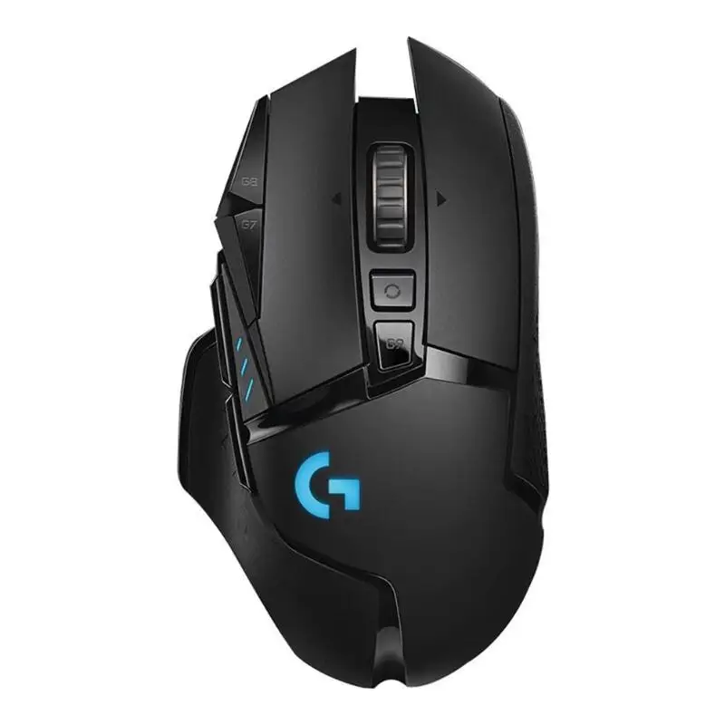 Беспроводная игровая мышь logitech G502 LIGHTSPEED HERO 16 K, программирование макросъемки 16000 dpi, 11 кнопок, RGB