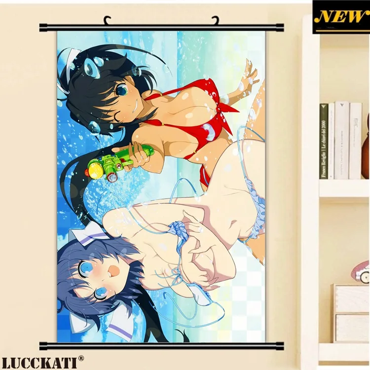 1yande.re 450589 bikini breast_hold gun homura_(senran_kagura) senran_kagura swimsuits tan_lines wardrobe_malfunction yaegashi_nan yumi_(senran_kagura)_副本