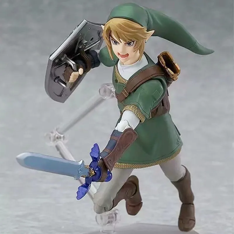 

Cheng yuan Anime Zelda Legend Figma 320 Link Dusk Princess Zelda Mobile Garage Kit