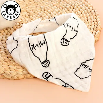 

Baby Bibs Burp Cloth Saliva Towel Infant Kids Triangle Head Scarf Bandana Feeding Bibs Cloth Saliva Towel
