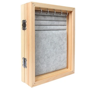 

Wooden Earring Necklace Display Storage Props, Jewelry Display Shelf, Ring Jewelry Special Hanging Plate, Jewelry Rack