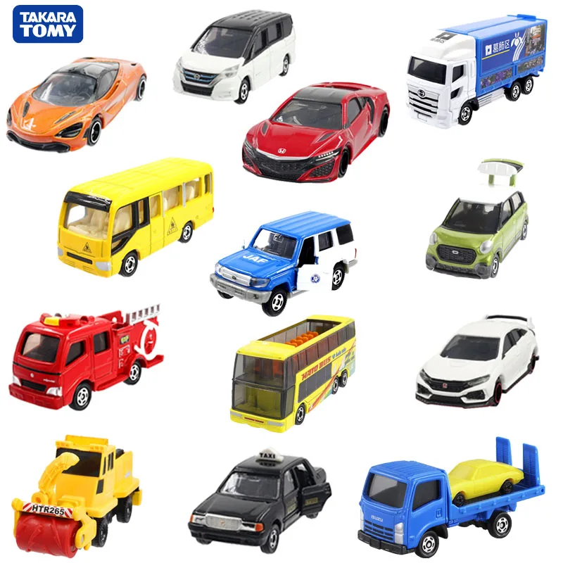 TAKARA TOMY Tomica литая металлическая модель автомобиля Toyota Honda Nissan Mazda гоночная полиция