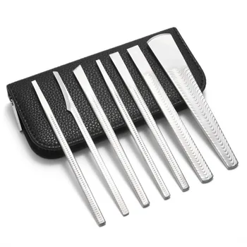 

1Set DIY Leathercraft Tool Stainless Steel Leather Cutting Knife Leather Shovel Knife for Leather Working