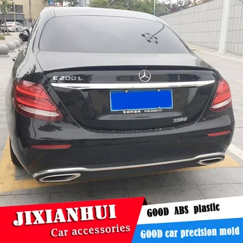 

For W213 Spoiler 2016-2018 XK Mercedes-Benz W213 E-class E200 E260 Spoiler ABS plastic Material Car Rear Wing Color Rear Spoiler