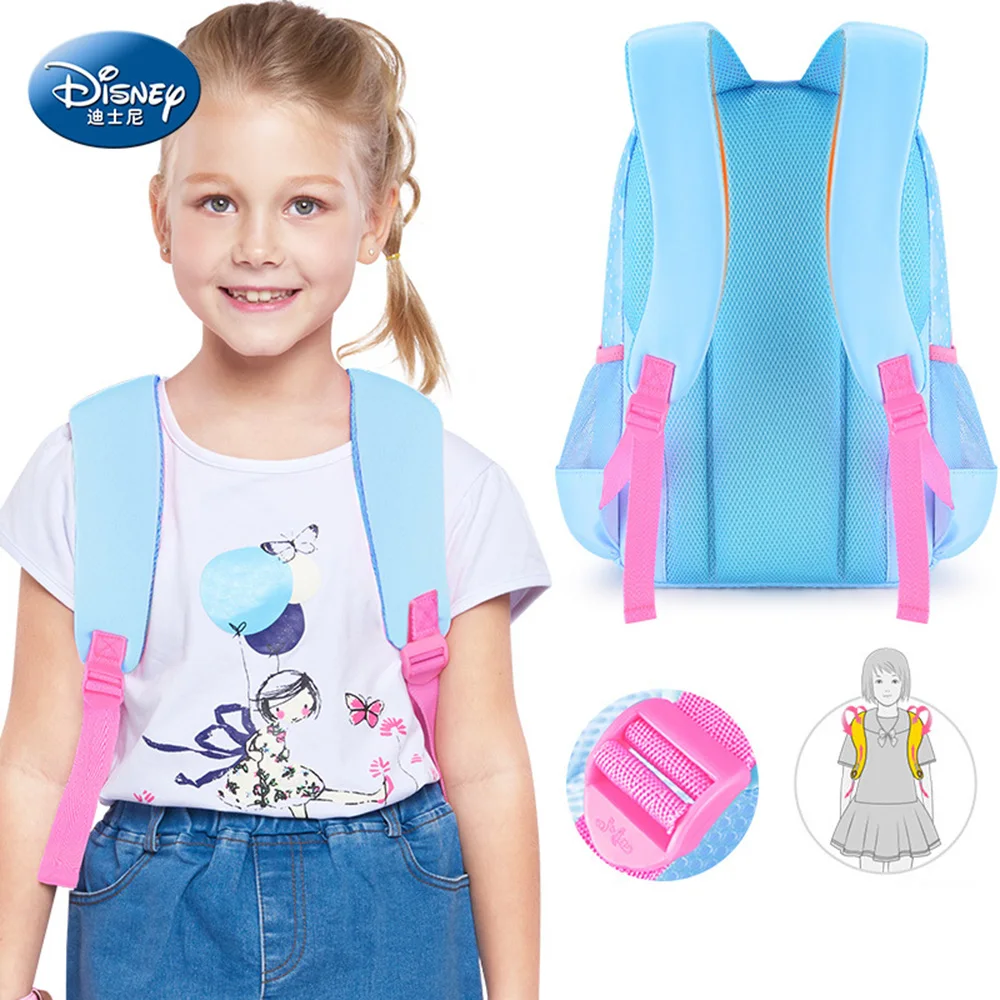 

Disney Big Capacity Children School Bags for Teenagers Girls backpack Waterproof durable and Breathable school backpack