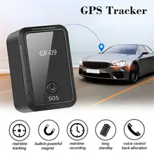 Mini traceur GPS, dispositif antivol, localisateur GPRS, enregistrement vocal, téléchargement d'application, Anti-perte pour personnes âgées et enfants, GF09