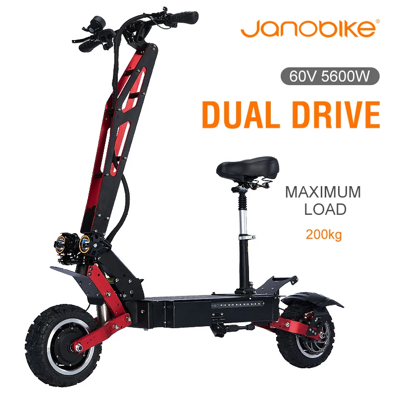 X-TRON 5600W e scooter 90km/h Oil Brake Electric Scooters Adults 60V26AH Dual Motor Off-road Scooter Skateboard | Спорт и