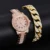 Diamond Women Watches Gold Watch Ladies Wrist Watches Luxury Brand Rhinestone Women's Bracelet Watches Female Relogio Feminino 10