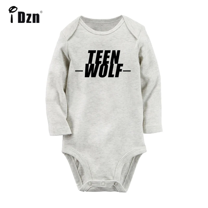 The Smiths Punk Rock Band Teen Wolf be Different Babe Newborn Baby Bodysuit Toddler Onesies Long Sleeve Jumpsuit Cotton Clothes |