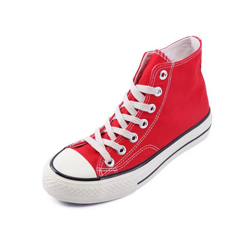 

Lightning 2020 autumn summer new high top solid color canvas shoes women's ins trend Korean casual versatile student shoes