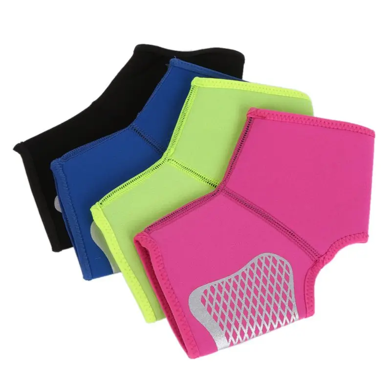 2020New High Elastic Protect Ankle Safety Equipment Sports Running Basketball Ankle Brace 1 Pair Sport Ankle Support