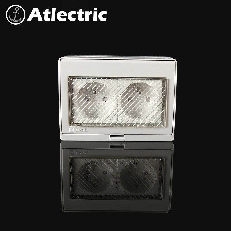 Atlectric IP55 FR стандартная Водонепроницаемая Пыленепроницаемая наружная настенная