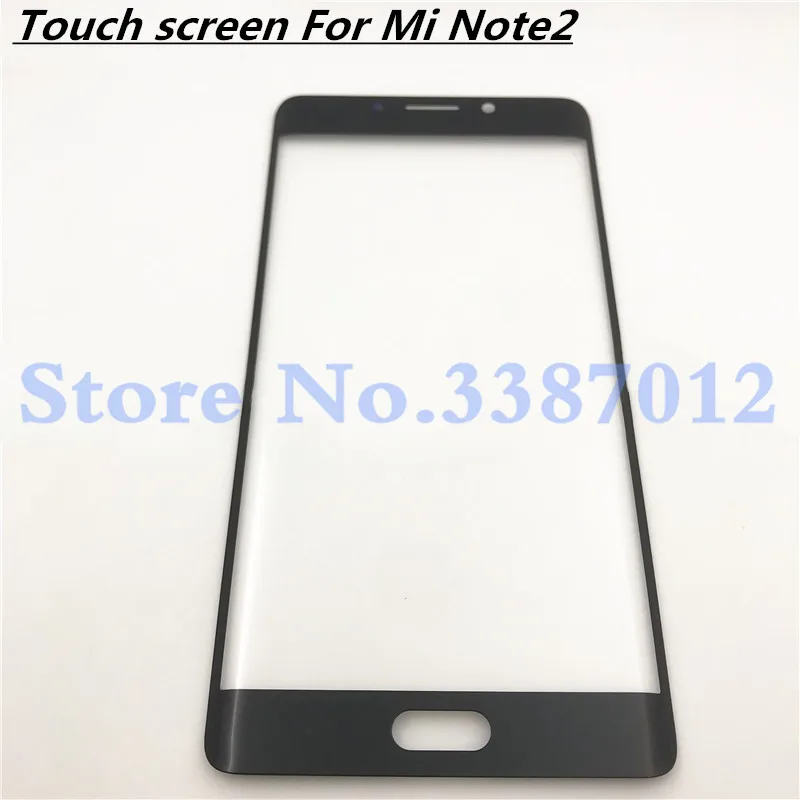 Новый оригинальный черный для Xiaomi Mi Note2 Note 2 переднее стекло сенсорный экран