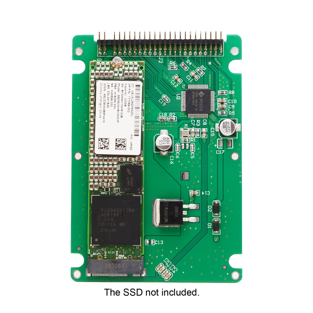 IDE 2 5 дюймовый 44Pin для NGFF B/M key SSD чехол жесткого диска корпус Note book Lap top|Компьютерные