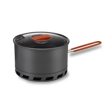 

2.1L Pot Outdoor Camping Ultralight Aluminum Alloy Insulated Anti-scald