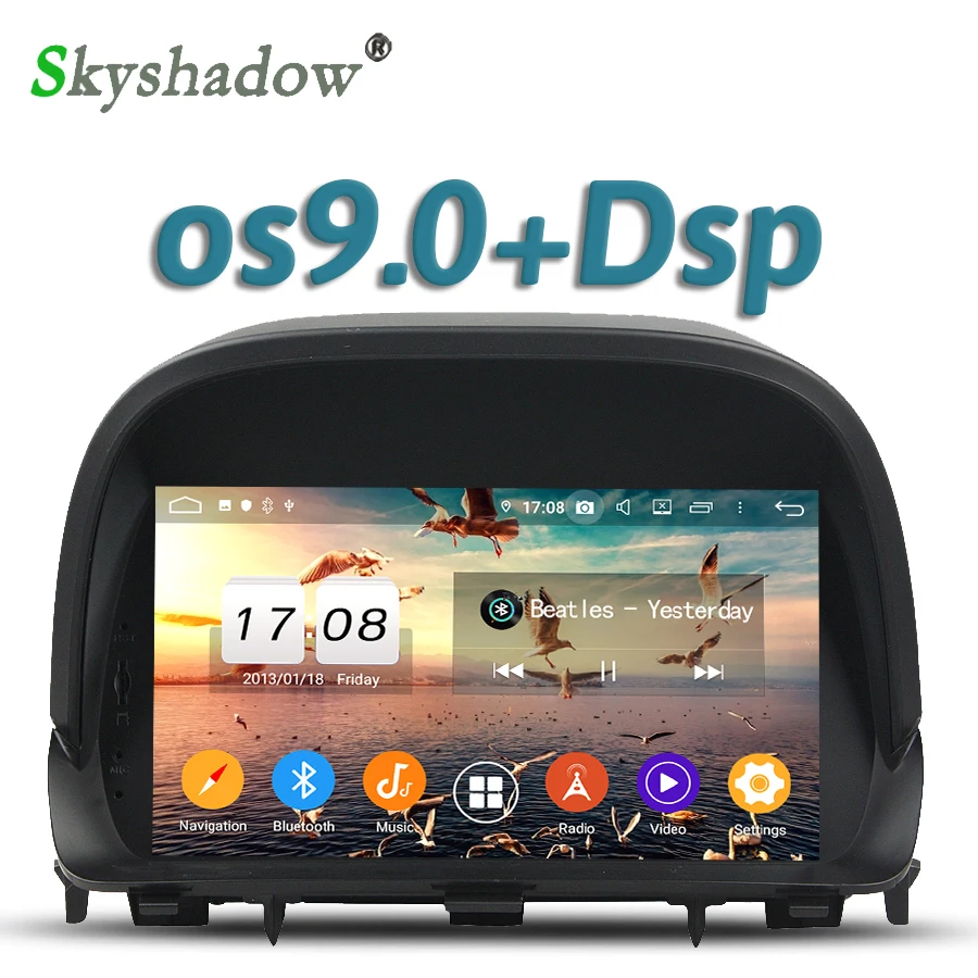 Best DSP TDA7851 Android 9.0 8Core 4GB + 32GB Car DVD Player GPS Map RDS Radio Wifi Bluetooth For Buick Encore Opel MOCCA 2012 - 2015 0
