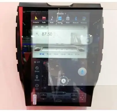 

12.1" tesla style vertical screen android 6.0 Quad core 32G Car GPS radio Navigation for ford Edge 2015-2017