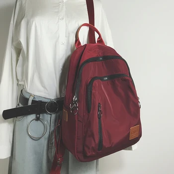 

Women School Backpack for Teenage Girls College Campus Student Bagpack Nylon Backbag Youth Large New