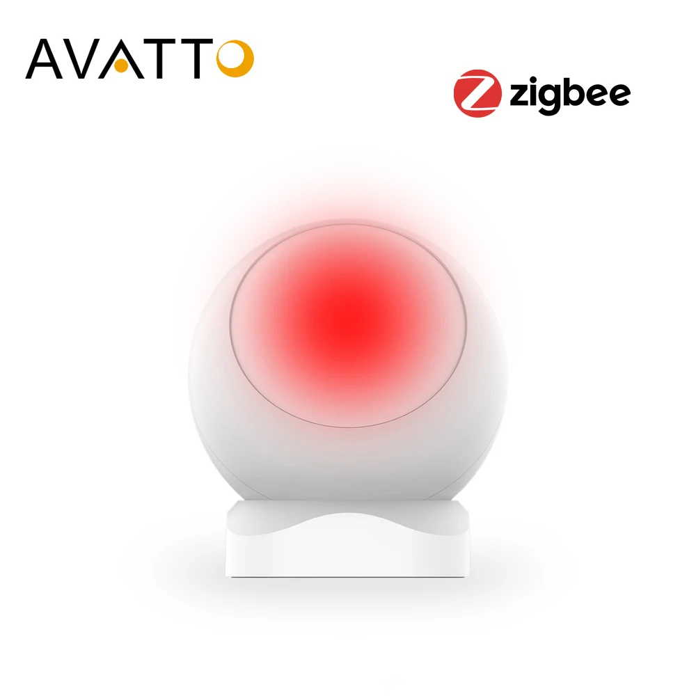 Датчик движения AVATTO Tuya Zigbee инфракрасный пассивный датчик для умного дома
