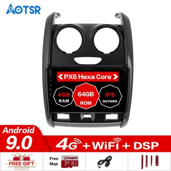 

Android 9.0 car gps navigation multimedia player For RENAULT DUSTER /Dacia Logan Sandero Xray 2 2015-2020 gps navigation radio