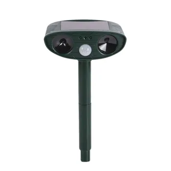 

Ultrasonic Cat Repeller pest repeller Dog Fox Deterrent Chaser Repellent Eco-friendly Solar Powered Garden Pest Animal Repeller