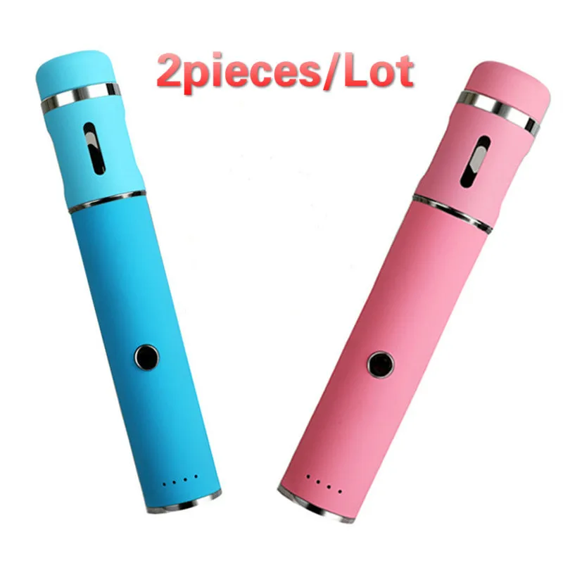 

2pcs Stainless Steel Electric Grinder Creative Metal Grinder Smoke Crusher Smoking Accessories Smoke Eliminator Pepper Mill