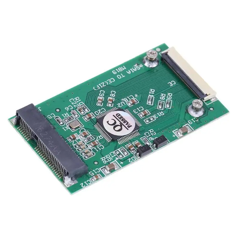 1 шт. мини SATA mSATA PCI-E IPOD SSD до 40pin 1,8 дюймов ZIF конвертер CE