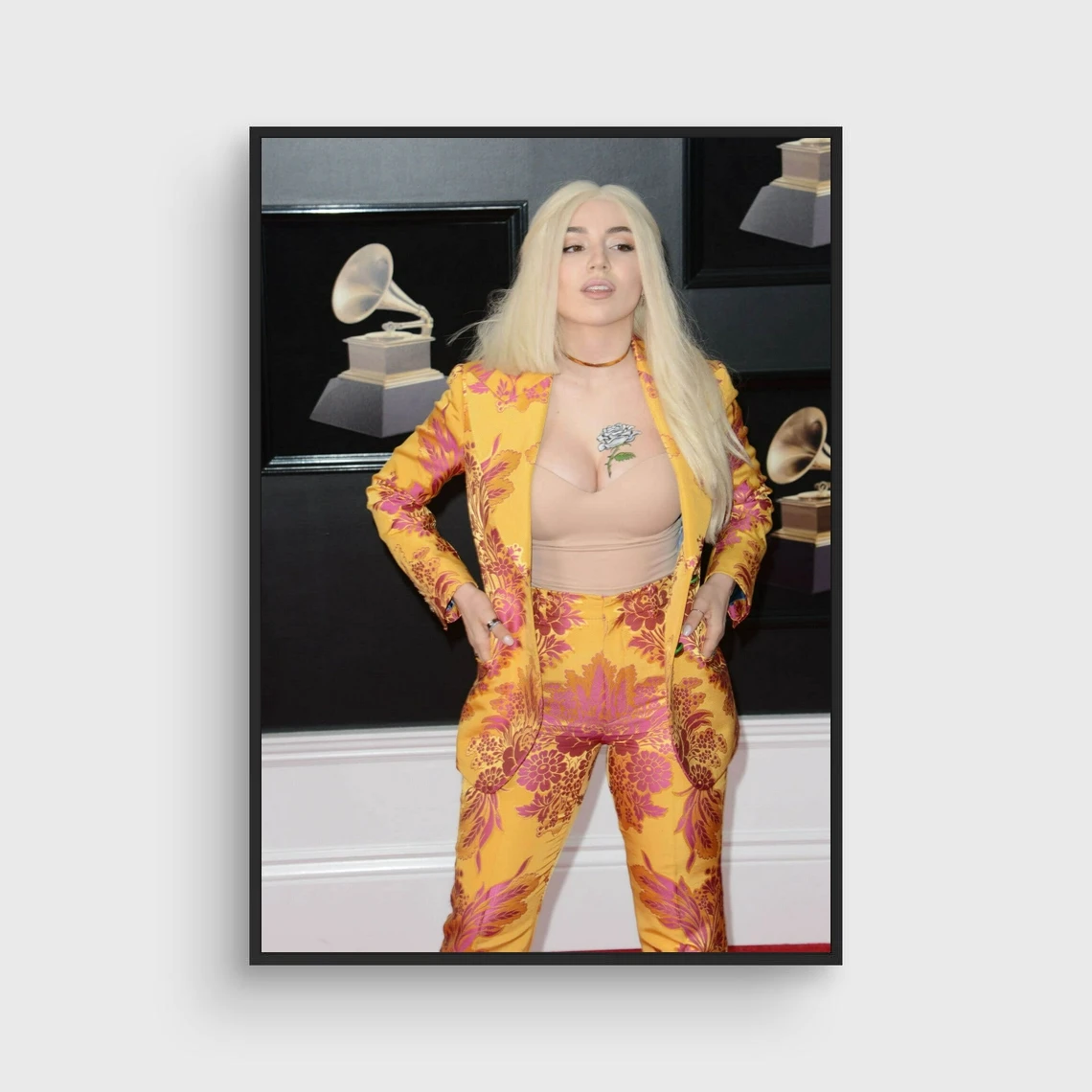 Ava Max Poster Canvas Print Music Rapper Album Star Photo Art Poster Home  Decor Wall Painting (No Frame)