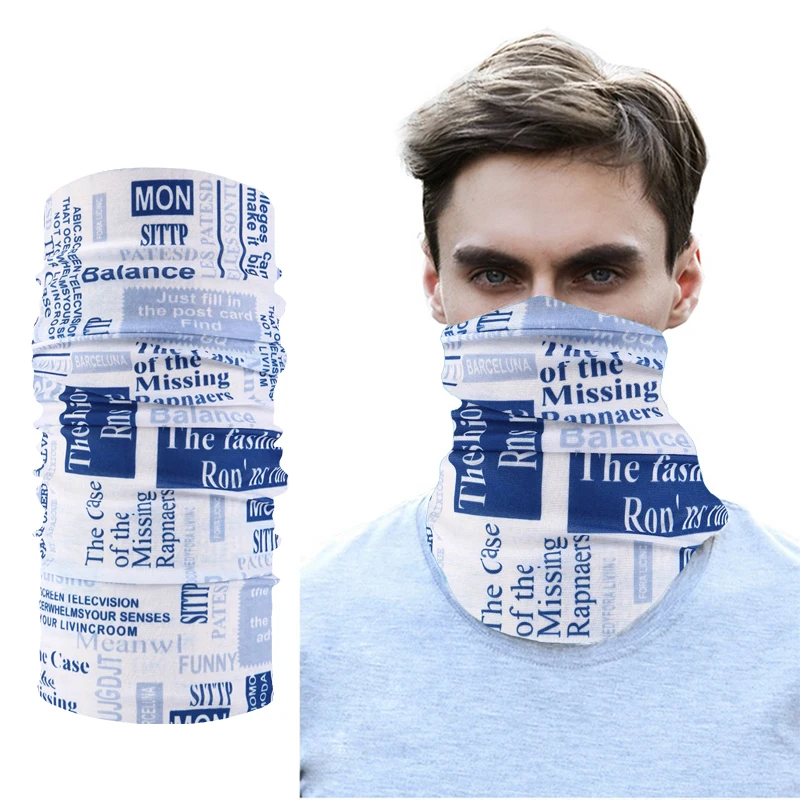 

3D Magic Headband Neck Gaiter Tube Scarves Ear Cover Balaclava Scarf Windproof Bicycle Face Guard Bandana Men Women New
