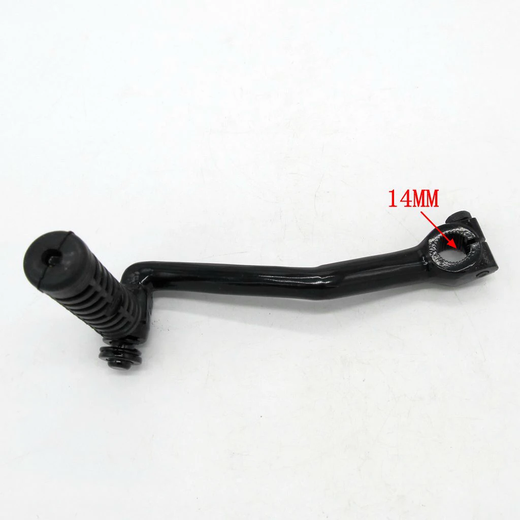 14mm Kick Start Starter Lever for Yamaha PW50 PY50 Dirt Bike - 154mm/6.1 inch Long - Black