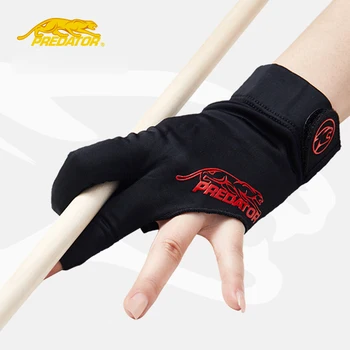 

Original PREDATOR Billiard Pool Cue Gloves Black/ Red Durable Comfortable Gloves Professional Gloves Billard Accessories