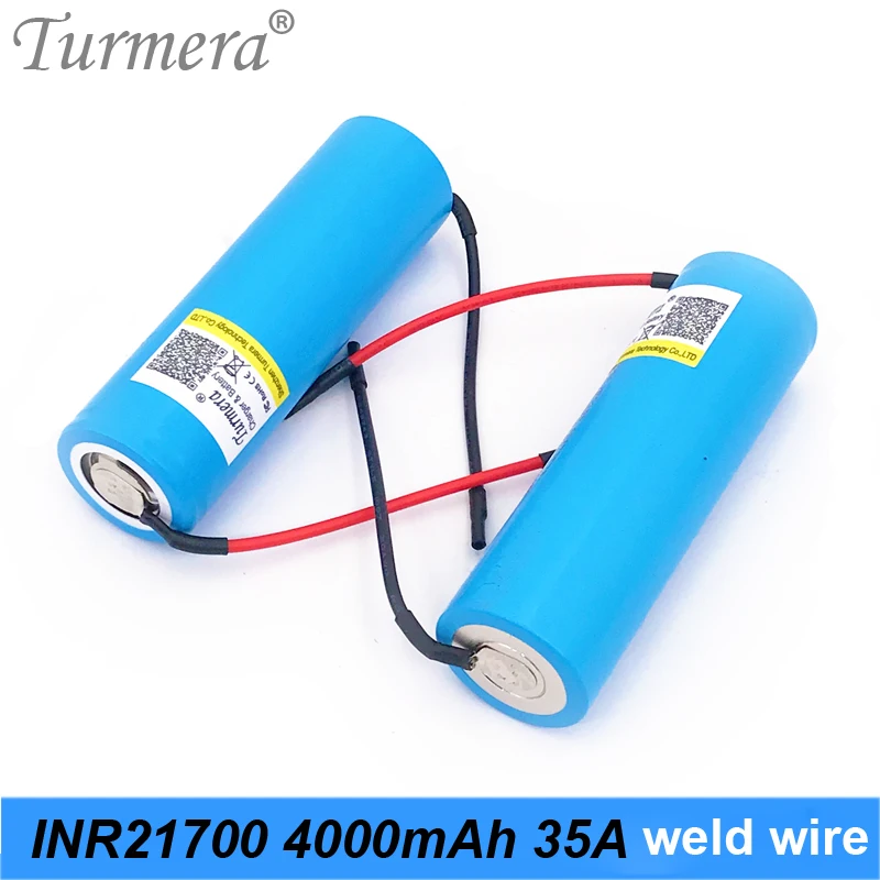 21700 battery INR2170040T 4000mah 30A 3.6V for screwdriver shurik tool battery ebike 21700