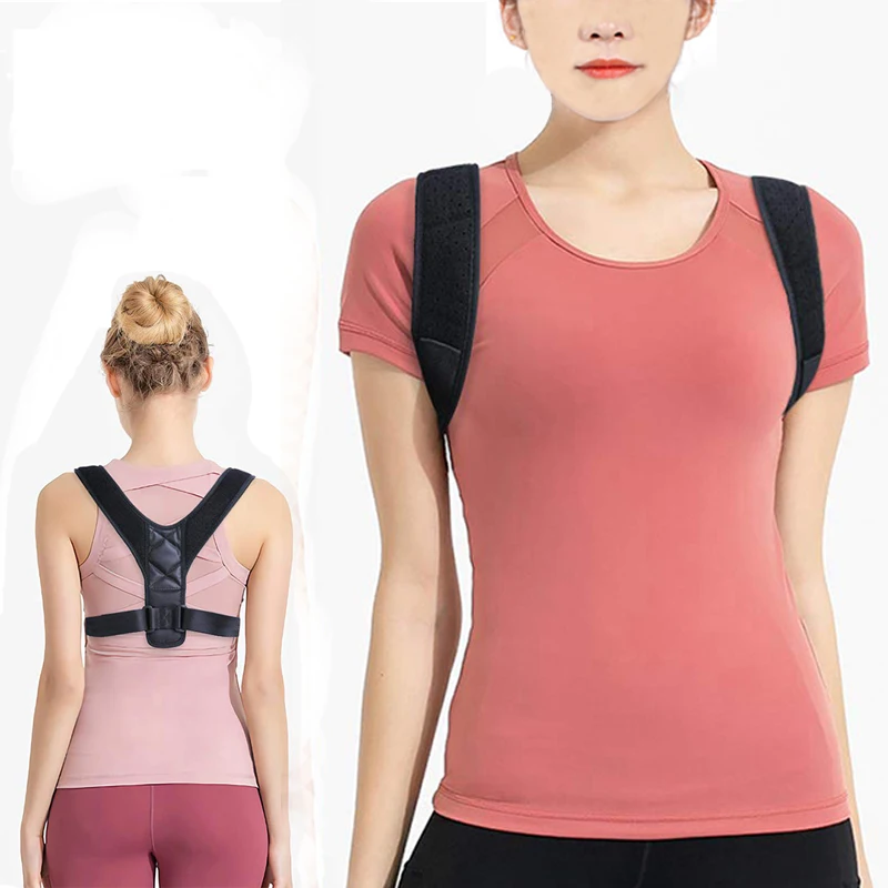 

Adjustable Back Posture Corrector Clavicle Spine Back Shoulder Brace Support Belt Posture Correction For de postura hombre/mujer