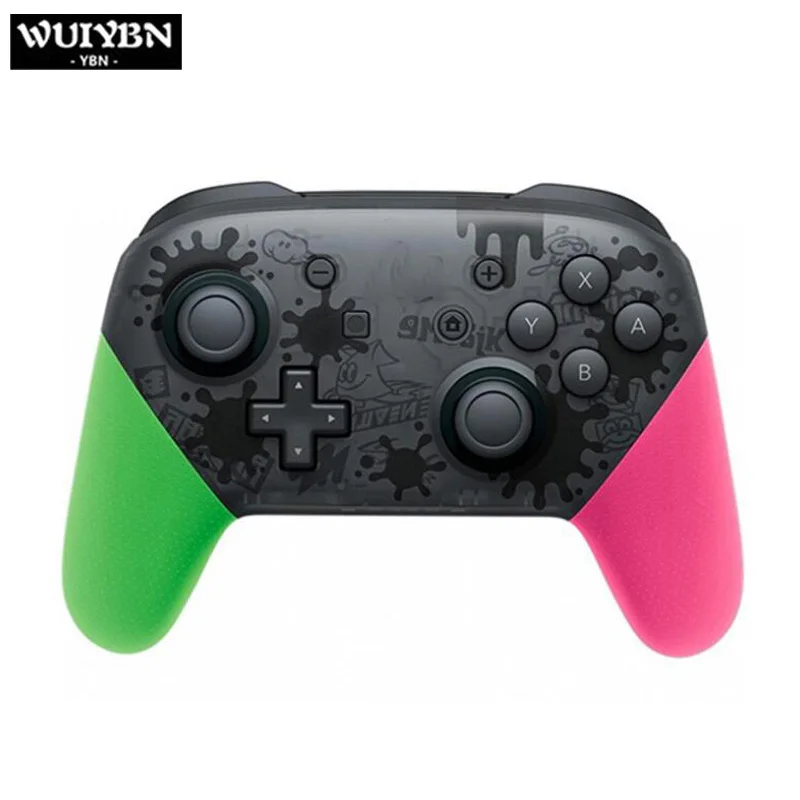 Зеленый WUIYBN NS игровой контроллер переключатель Pro беспроводной джойстик Bluetooth для геймпад для nintendo Switch lite игровой автомат/ПК/Android/пара - Цвет: Зеленый