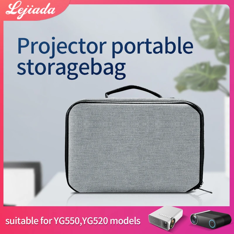 LEJIADA Projector Bag for Mini projector Portable Protective Storage Case Projector Accessories Beamer Travel Bag Storage Box - ANKUX Tech Co., Ltd