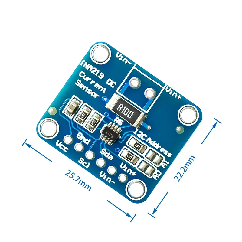 Датчик тока питания CJMCU-219 INA219 I2C интерфейс двунаправленный ток/модуль датчика контроля мощности