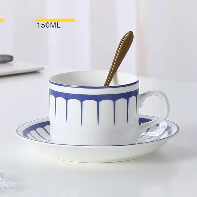Аксессуары для бутылок, креативный Tazze Colazione Xicara Mok Copo E Caneca, фарфоровый чай, милая дорожная керамическая чашка для кофе, новинка, кружка - Цвет: MODEL P