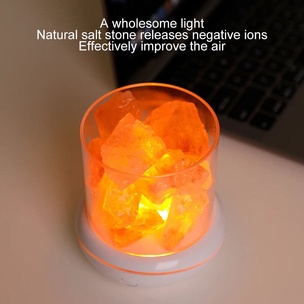 Natural Himalayan Salt Lamp Air Purifier