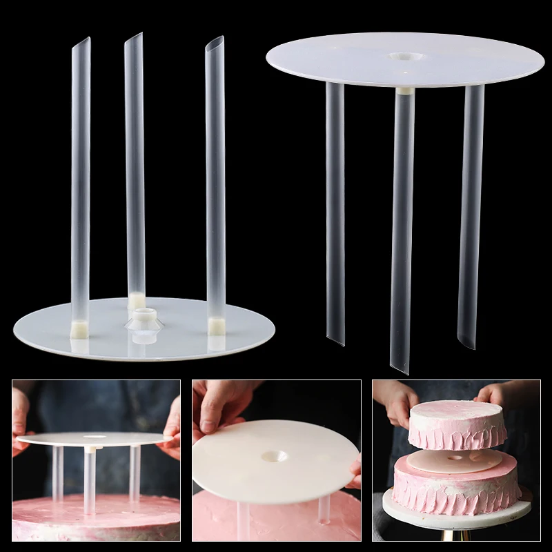 FAIS DU Multi-layer Cake Piling Bracket Support Frame Practical Cake Stands Round Dessert Making Decor Tools cake stand cake making tools cake baking tools dessert stand cake decorating tools